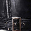 Fashion Slim Leather Slim Zipper Coat