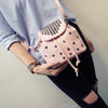 Rivet Shoulder Bags Fashion Leather Tote