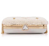 Mini Leather Pearl Tassel Handmade Clutch