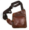 Cow Genuine Leather Versatile Casual Shoulder Messenger Bag