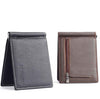 High Quality Money Clip Men Leather Wallet